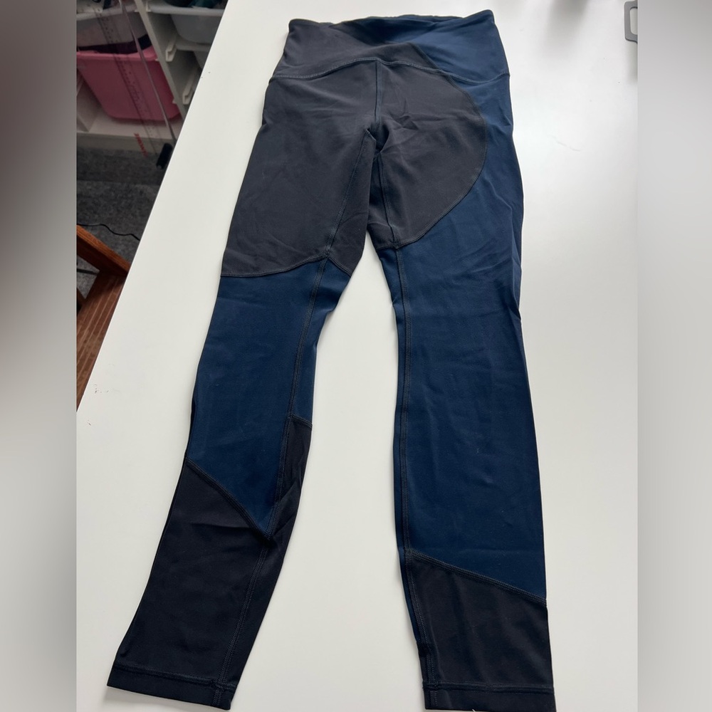 Lululemon Athletica Black and Navy Leggings